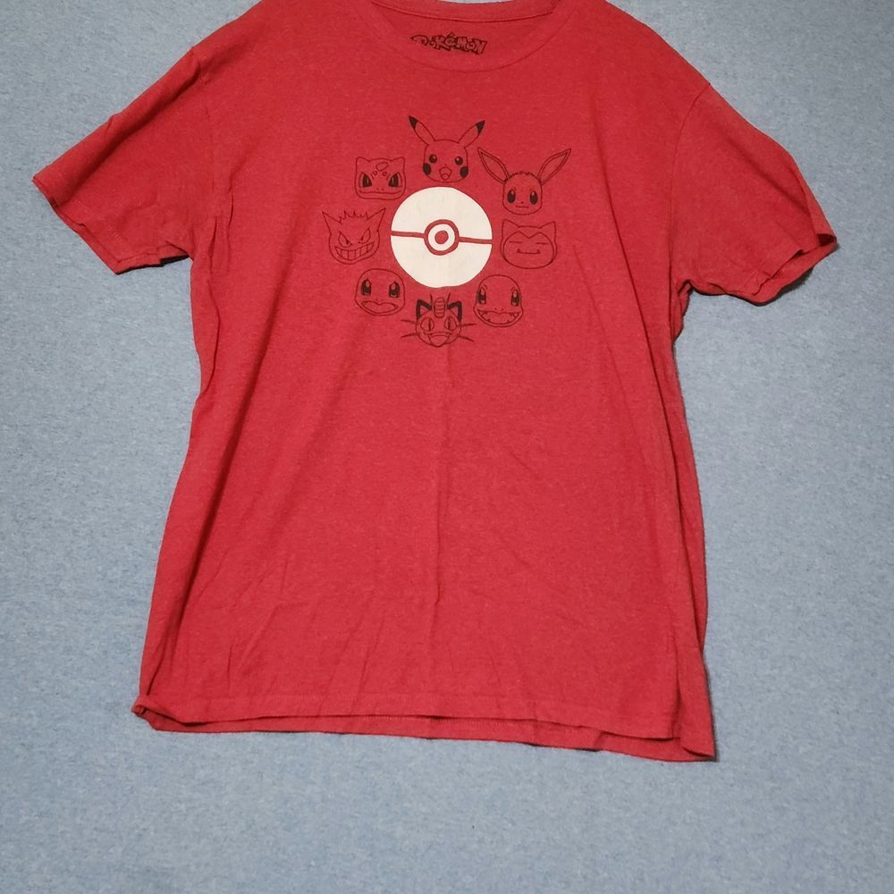 Pokemon Short Sleeve Tee Vibrant Red